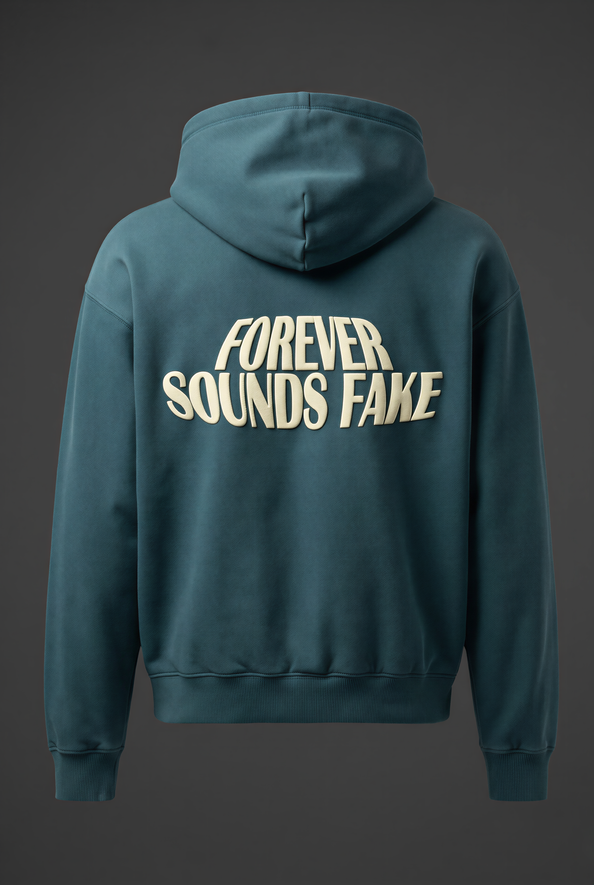 Forever Sounds Fake Clasp Hoodie