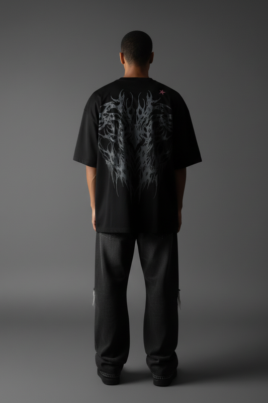 Weave of Wraith Oversized T Shirt
