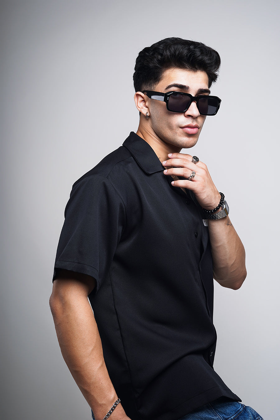 Bowling Shirt - Black