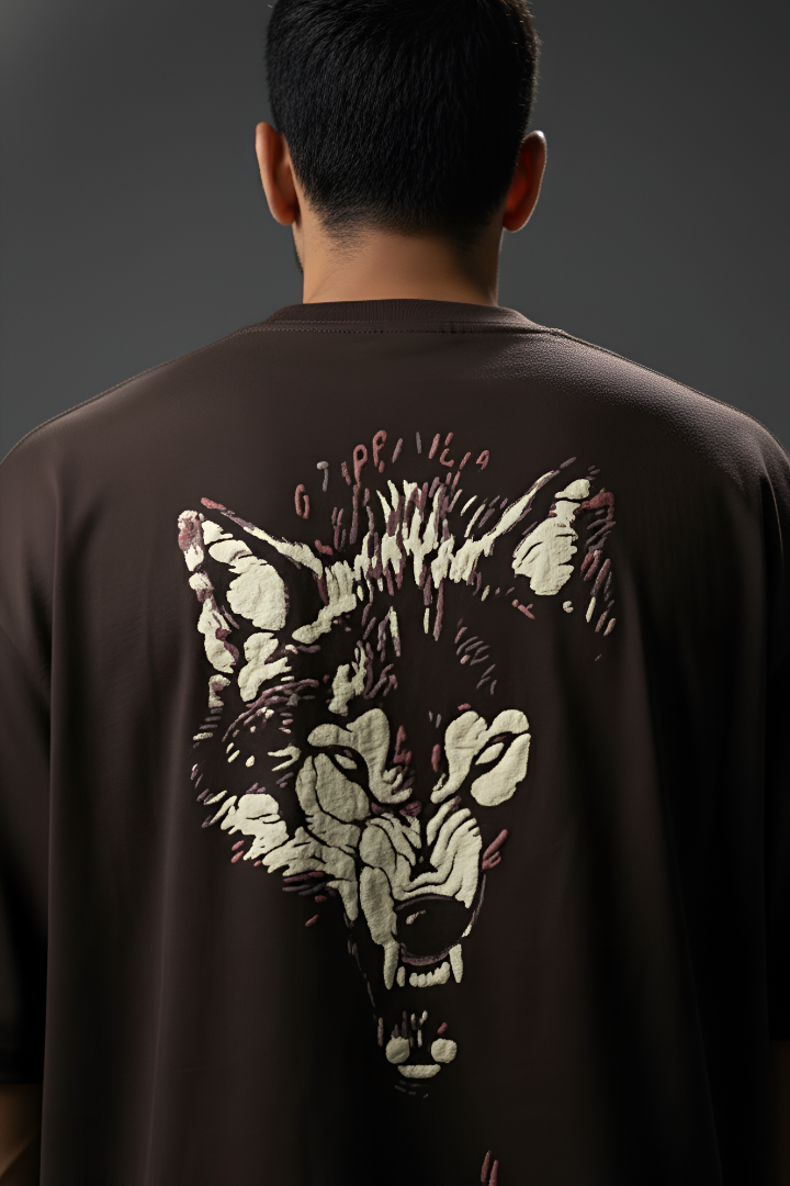 Wolf Oversized Tee