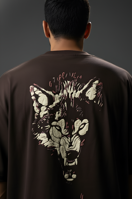 Wolf Oversized Tee