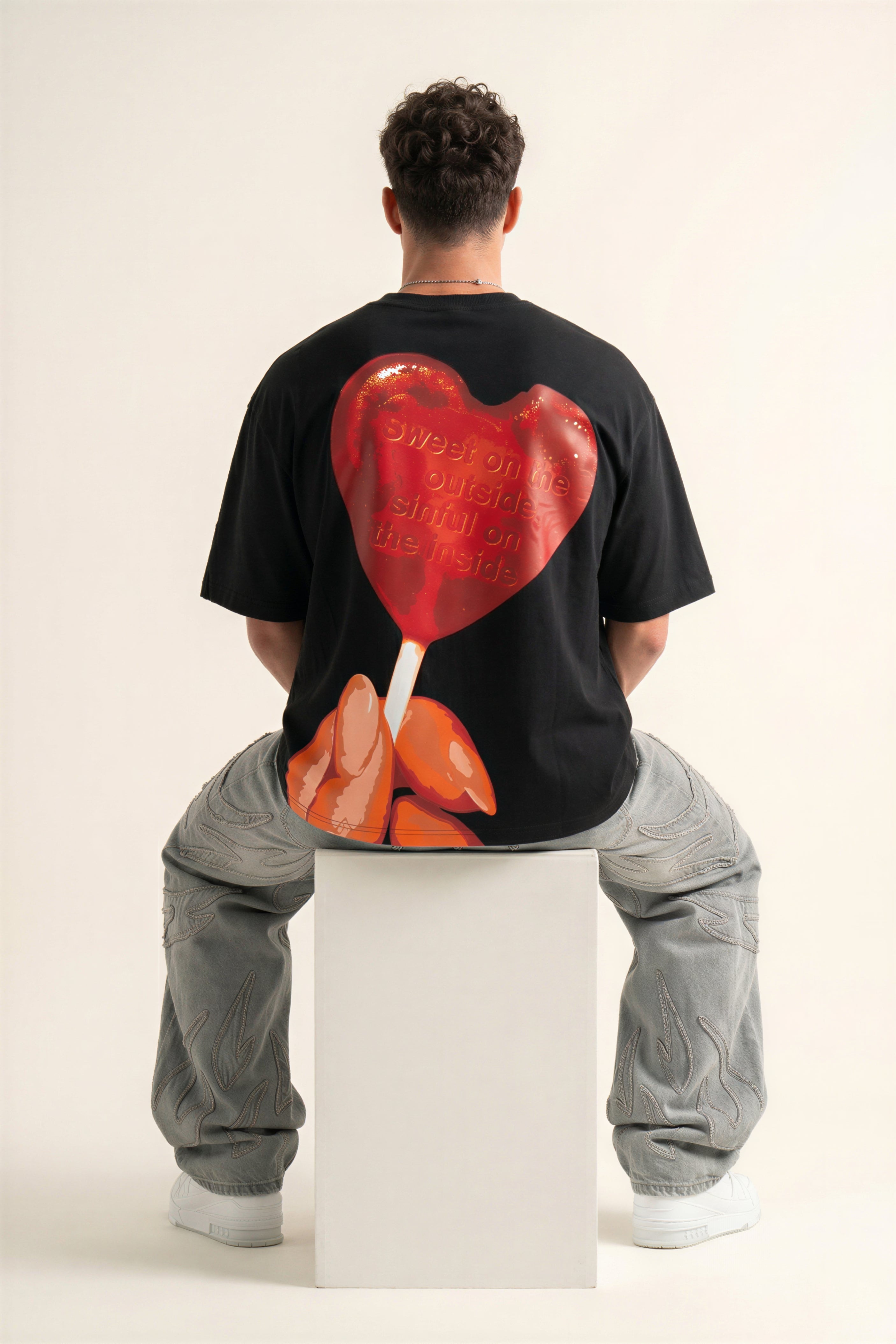 Sinful Delight Oversized Tee