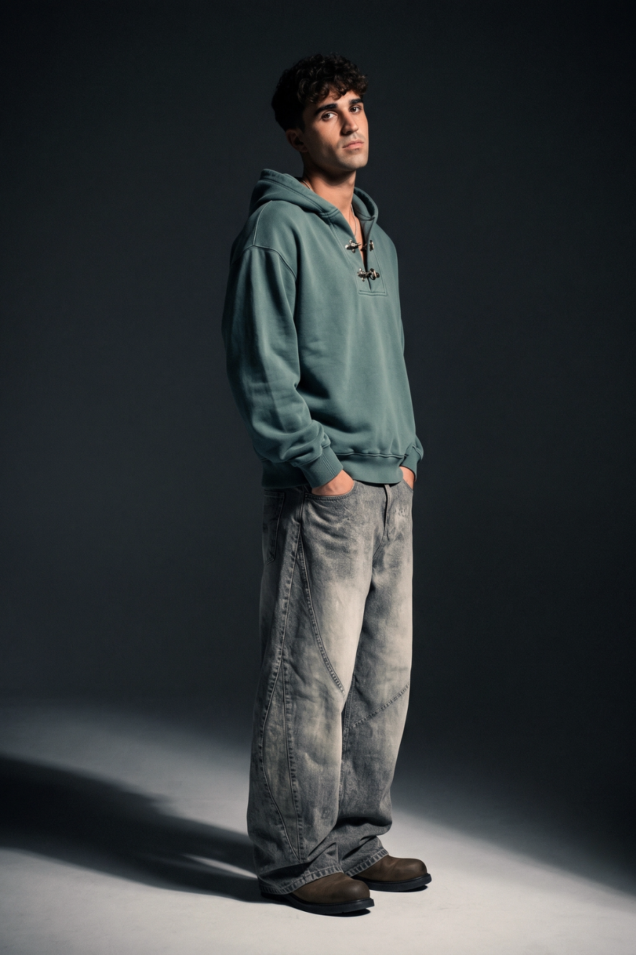 Forever Sounds Fake Clasp Hoodie