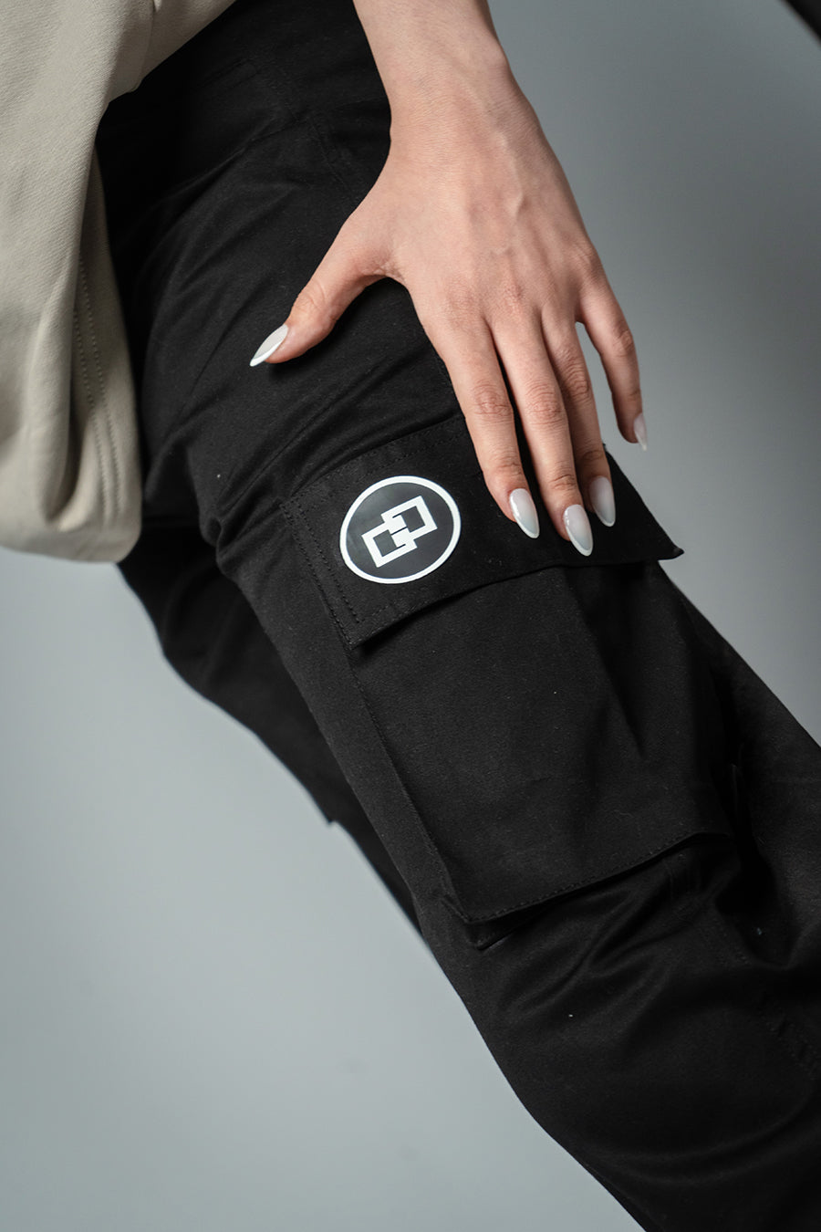 Zipper Flared Oversized T Shirt