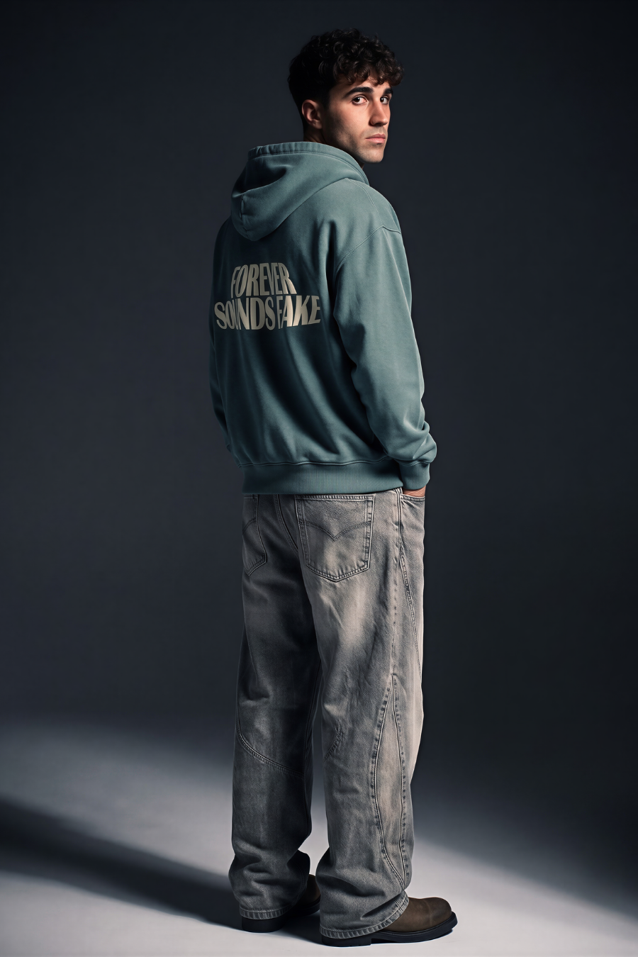 Forever Sounds Fake Clasp Hoodie