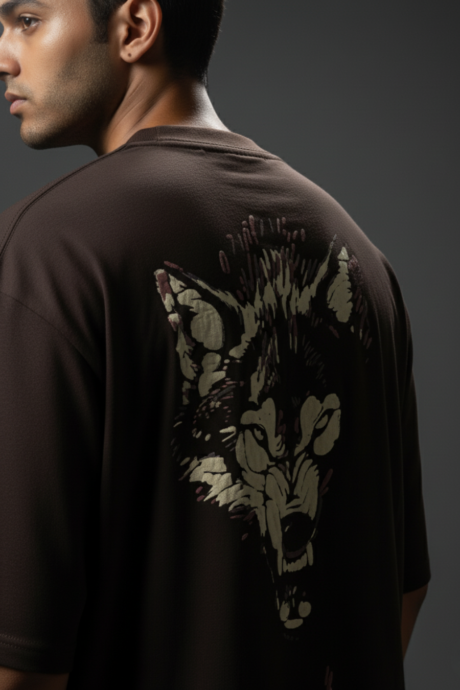 Wolf Oversized Tee