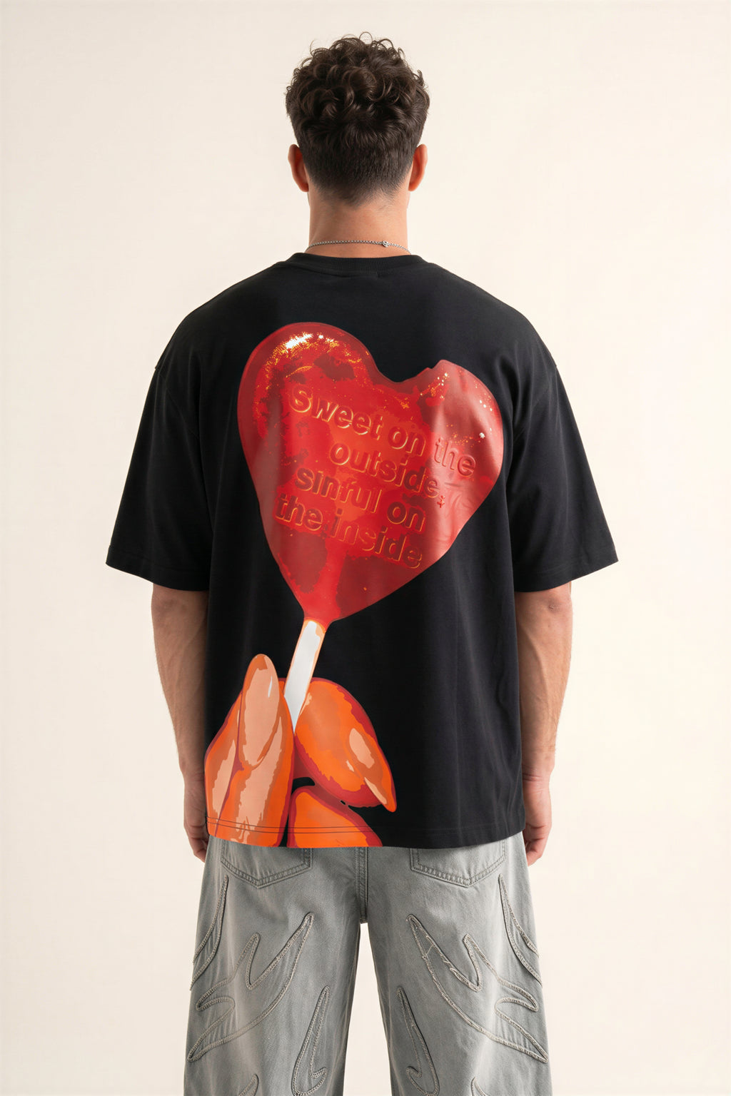 Sinful Delight Oversized Tee