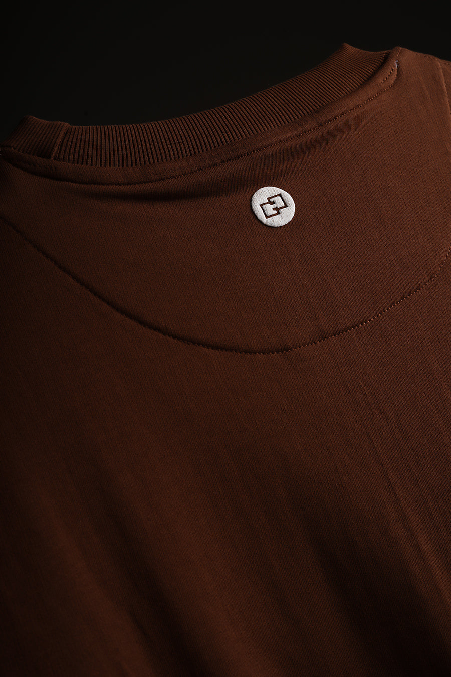 Mocha Oversized T Shirt