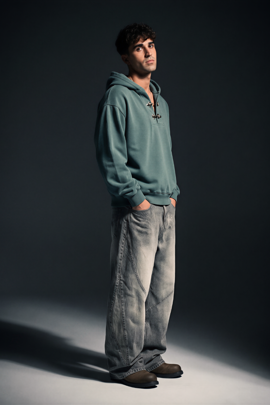 Forever Sounds Fake Clasp Hoodie