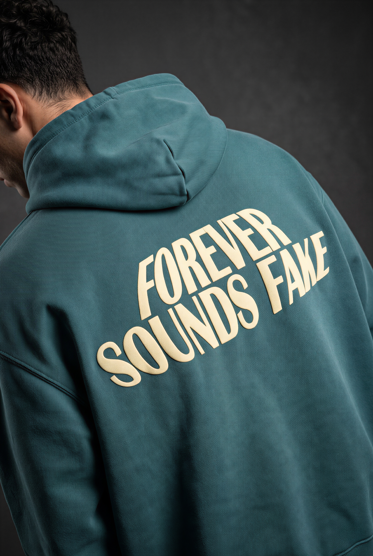 Forever Sounds Fake Clasp Hoodie