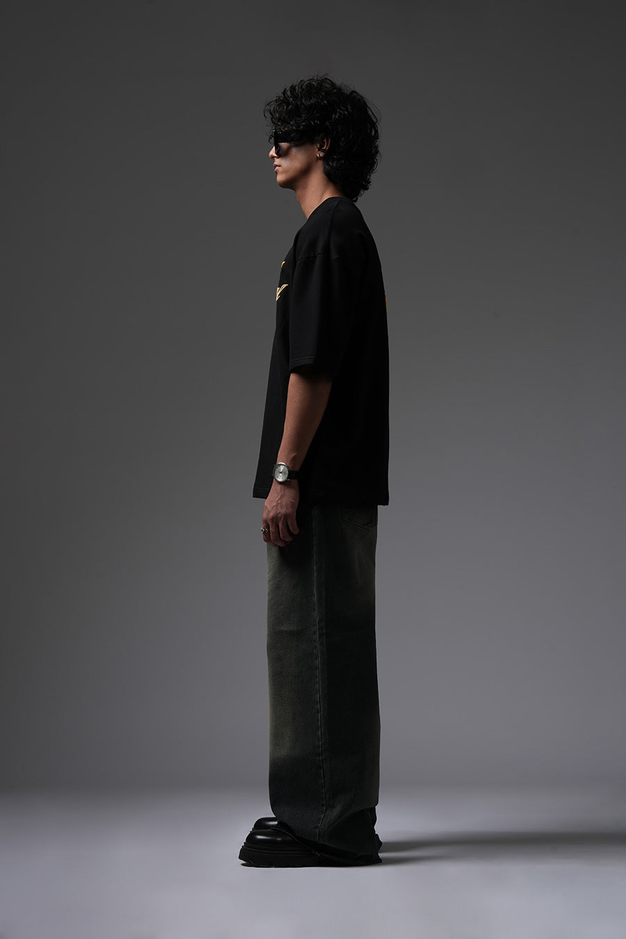 Wild Tiger Oversized T Shirt