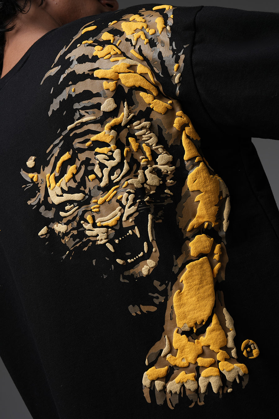 Wild Tiger Oversized T Shirt