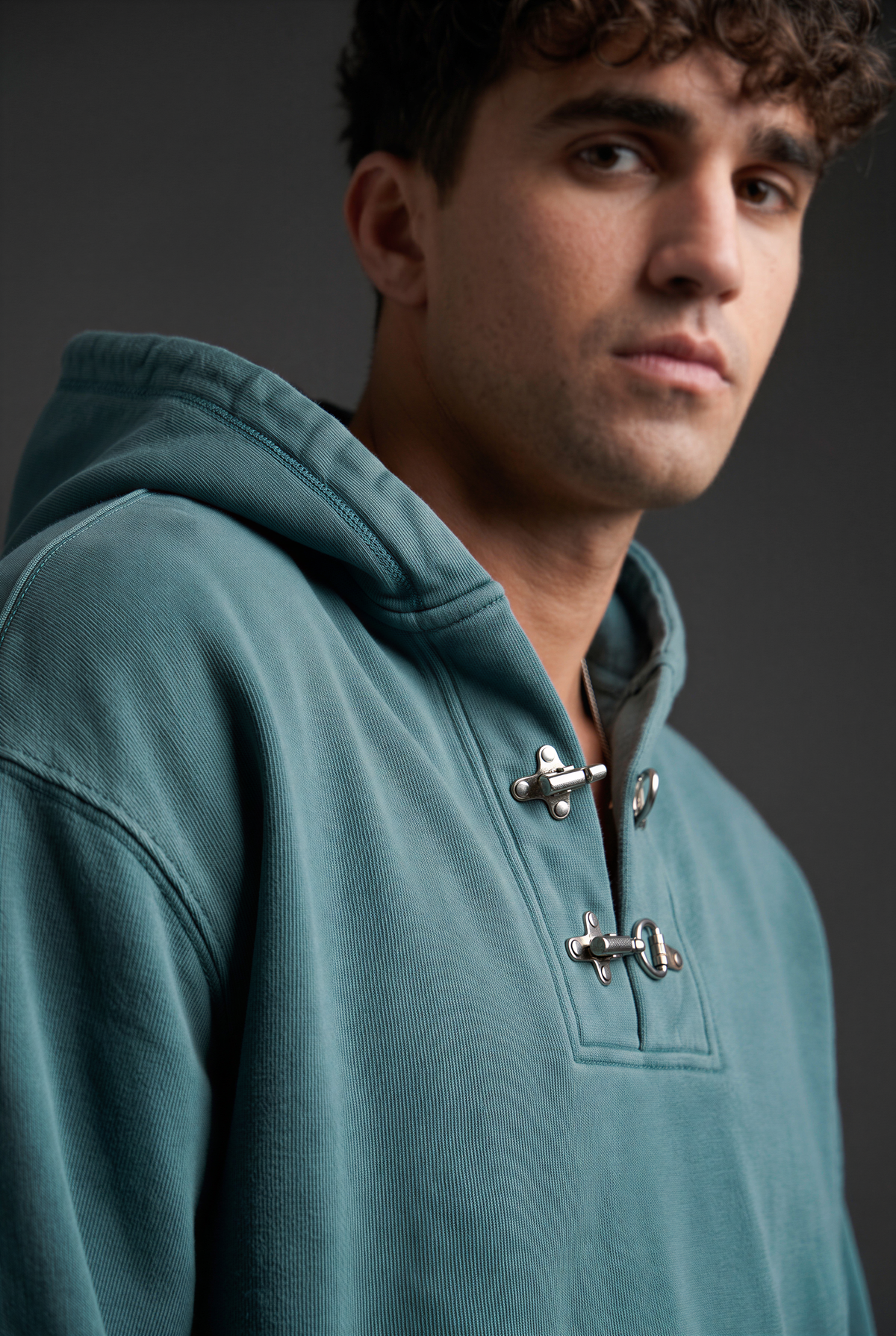 Forever Sounds Fake Clasp Hoodie