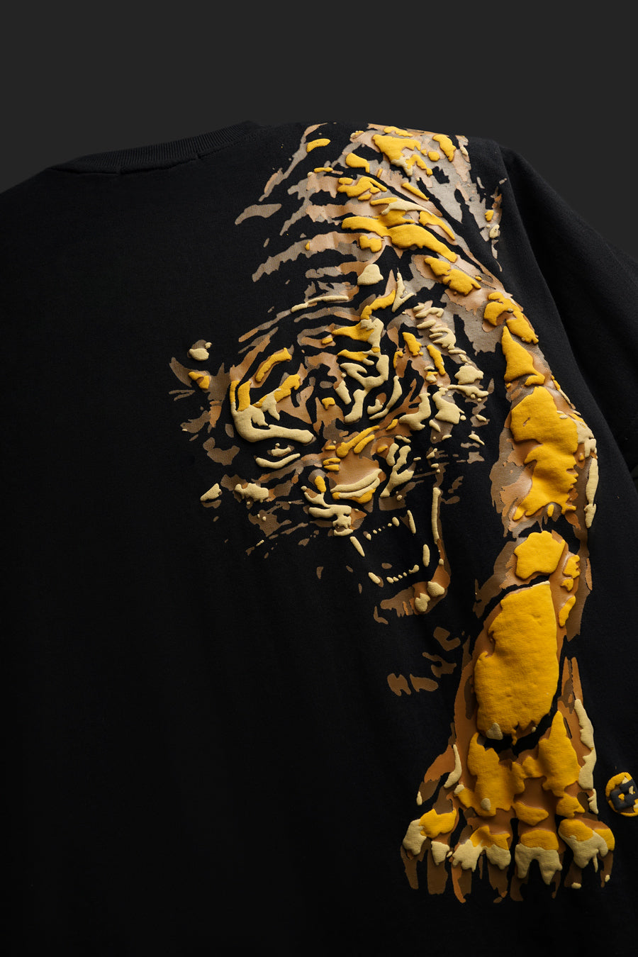 Wild Tiger Oversized T Shirt