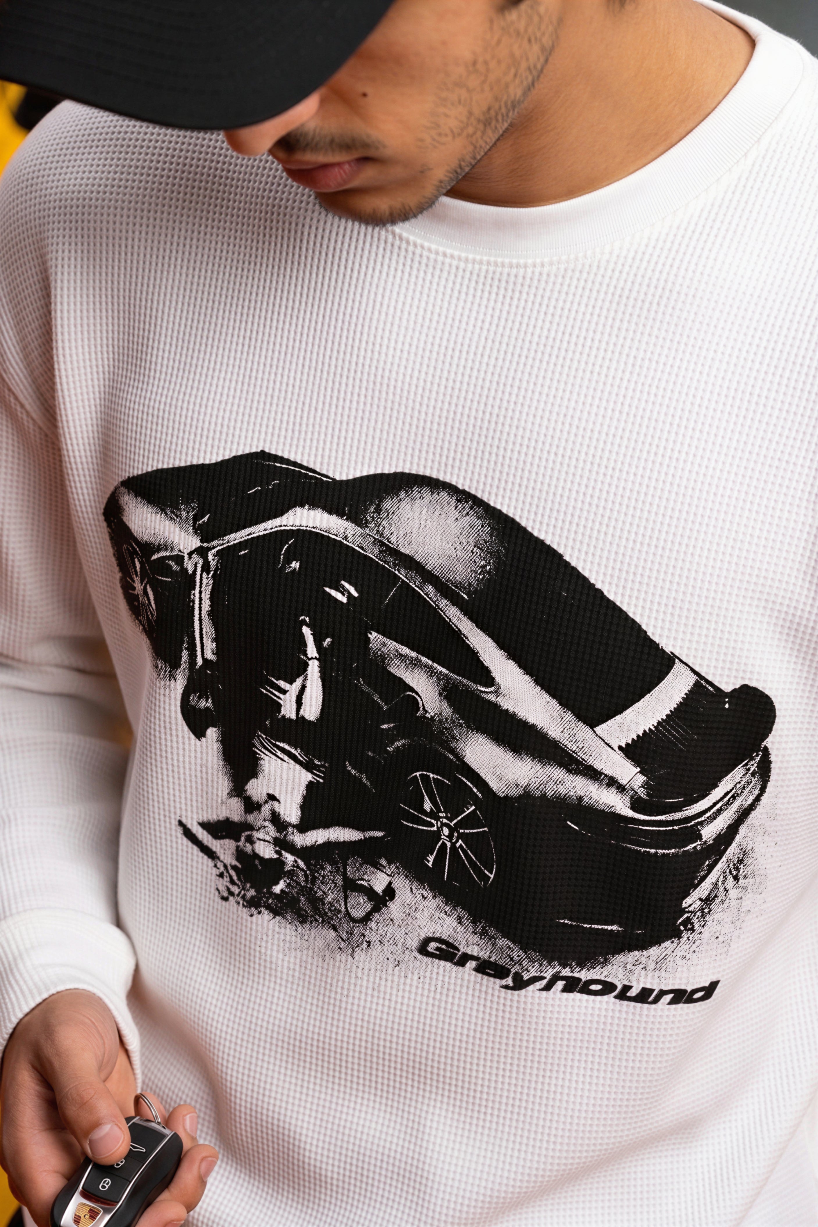 CRASH WAFFLE TEE