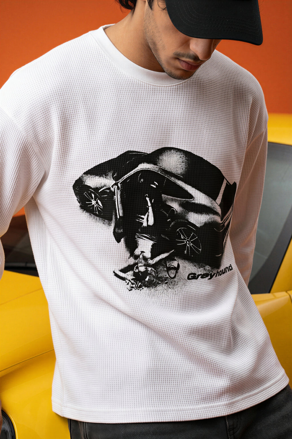 CRASH WAFFLE TEE