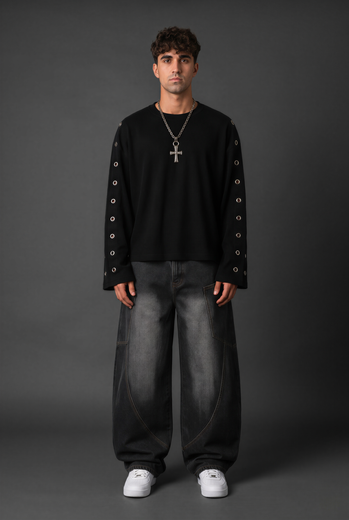 Chrome Rebellion Waffle Tee